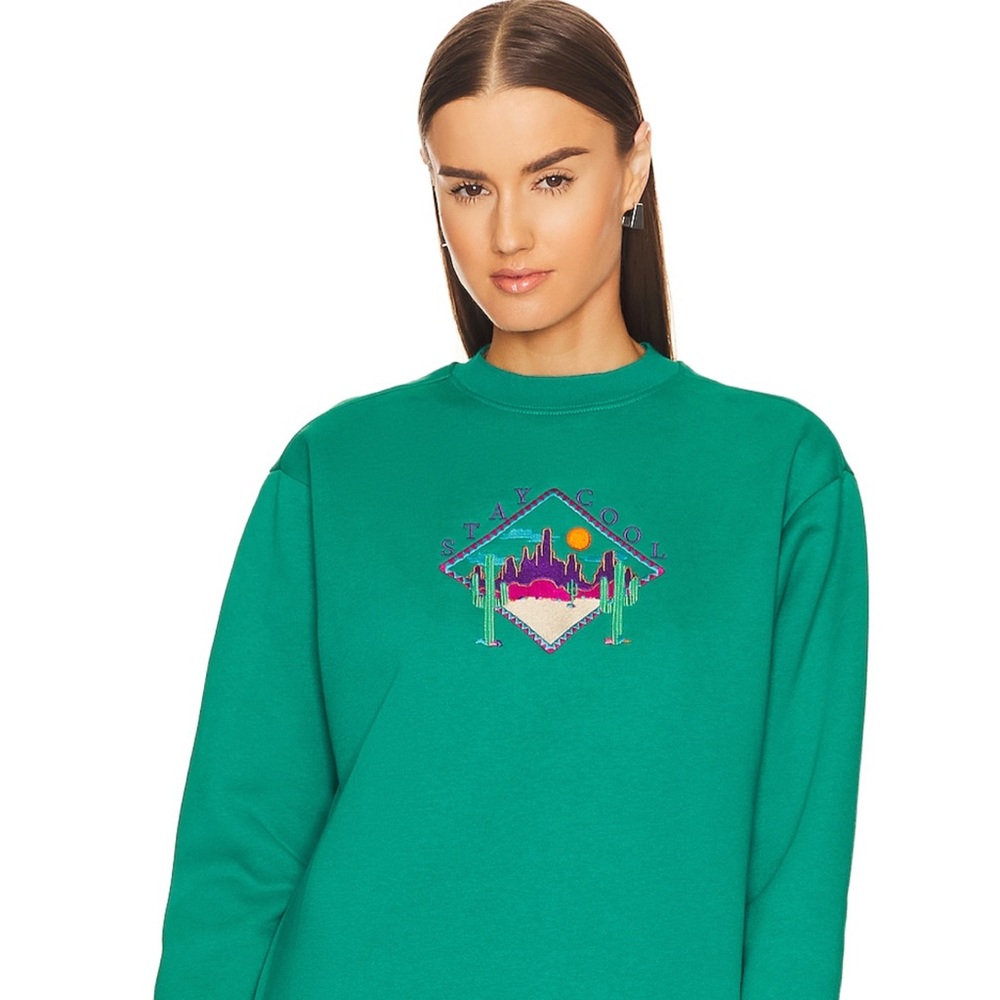Arizona Sweatshirt in Teal